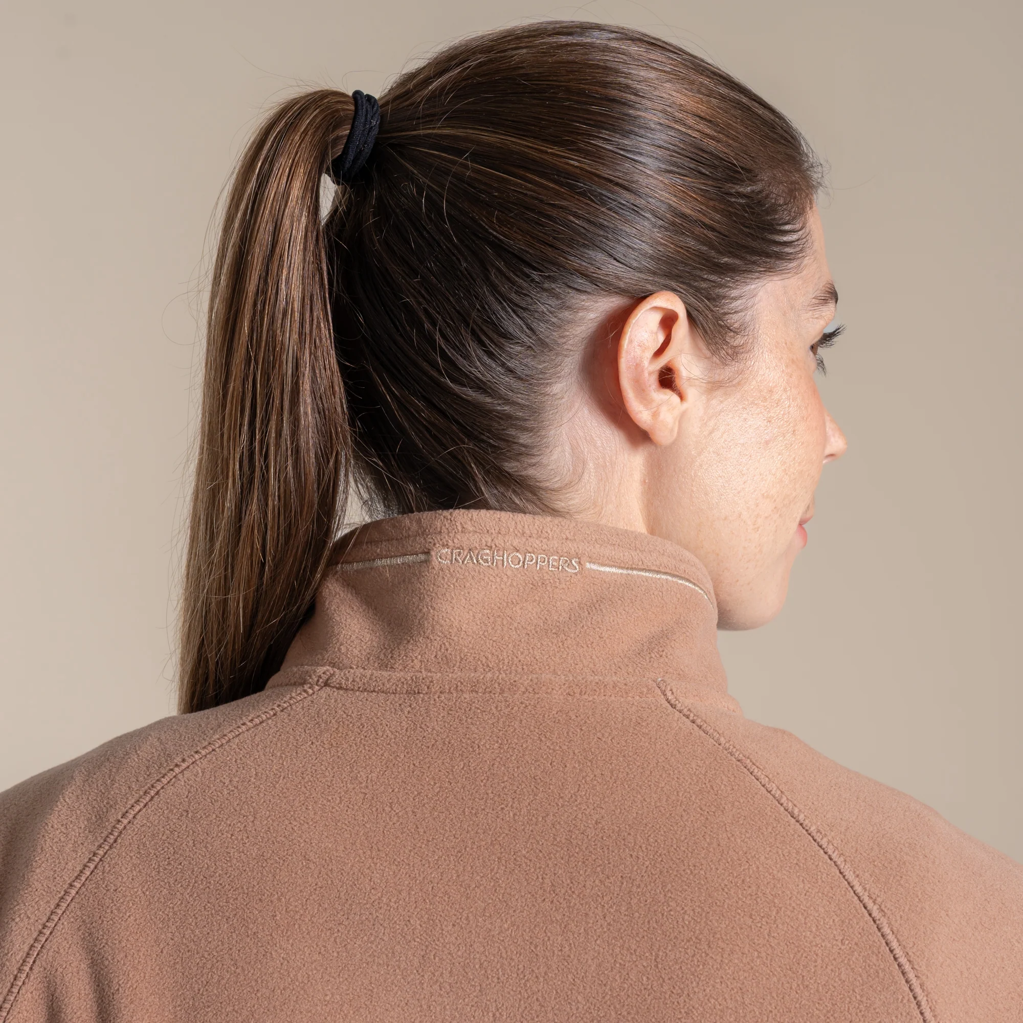 Craghoppers Women's Miska VI Half Zip Fleece | Umber - Image 4