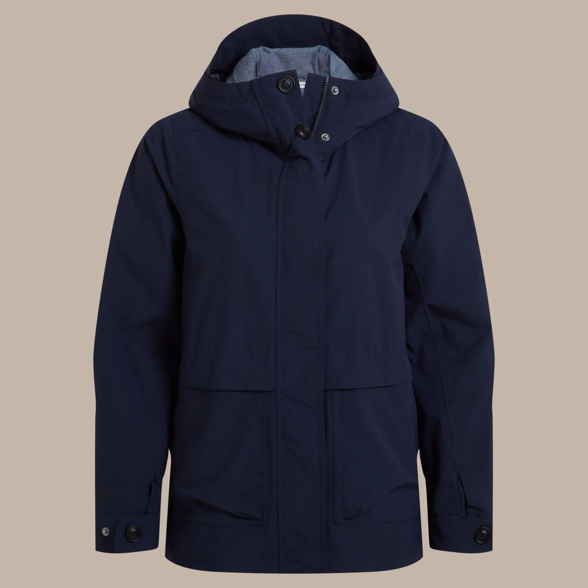 Craghoppers Women's National Trust Tambrook Waterproof Jacket | Blue Navy - Image 5