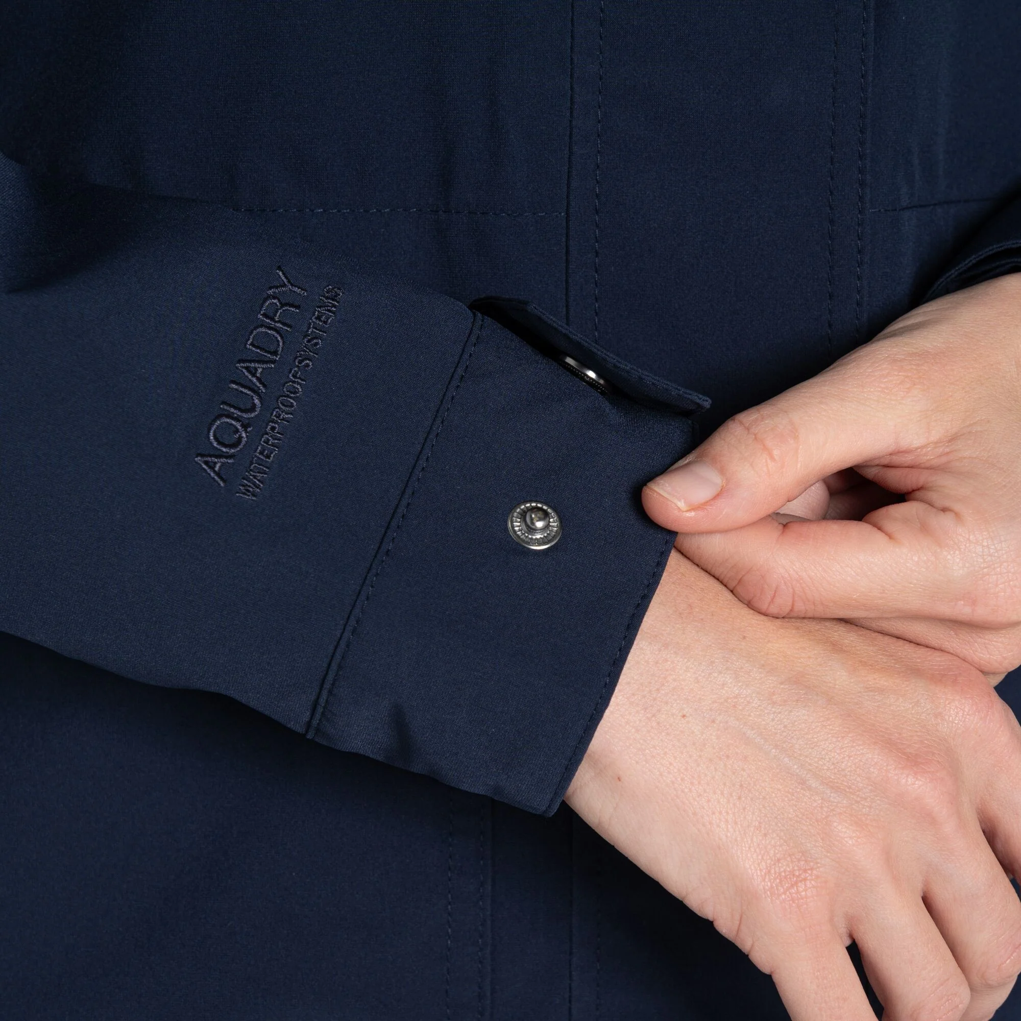 Craghoppers Women's National Trust Tambrook Waterproof Jacket | Blue Navy - Image 7