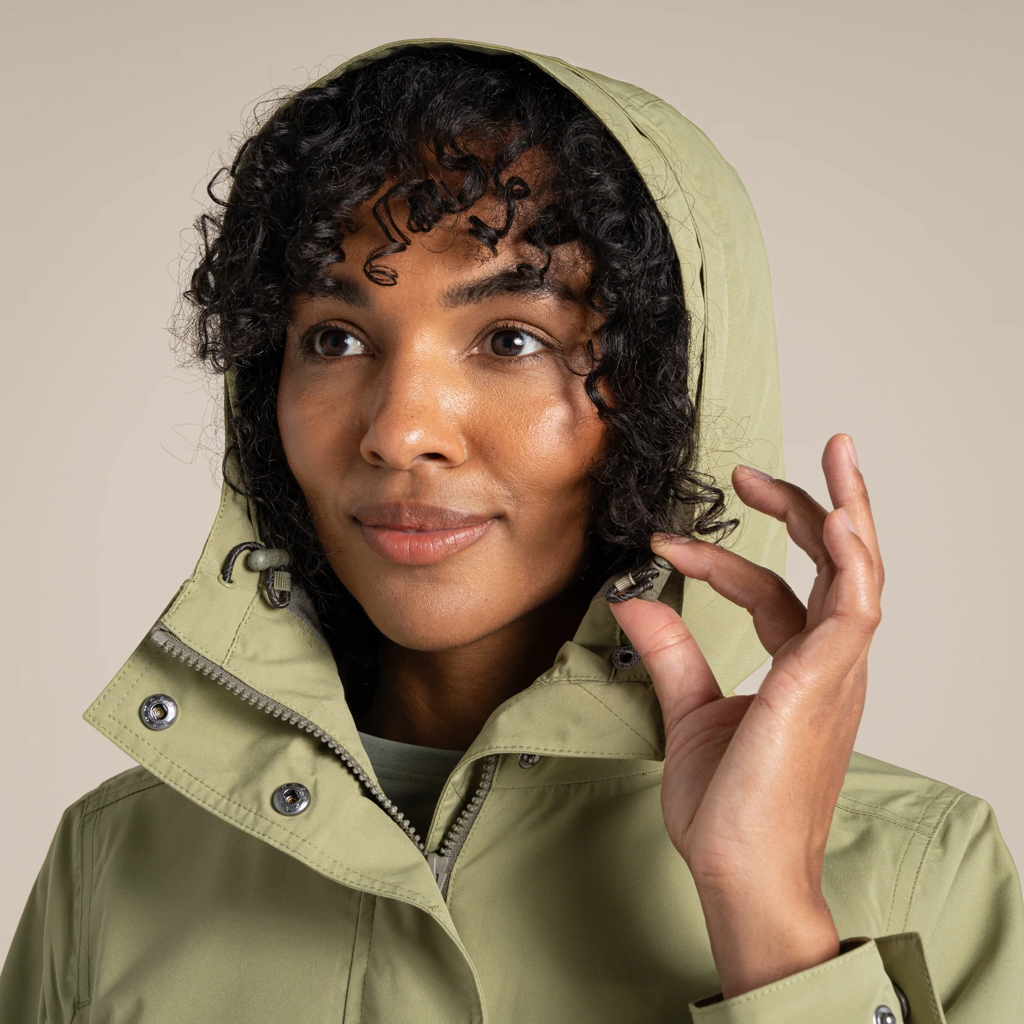 Craghoppers Women's National Trust Tambrook Waterproof Jacket | Clover - Image 10