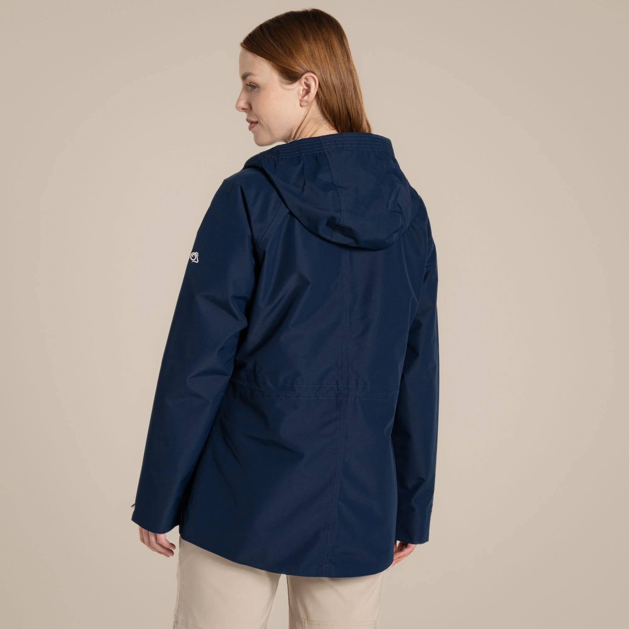 Craghoppers Women's Ortega Waterproof Jacket | Blue Navy - Image 2