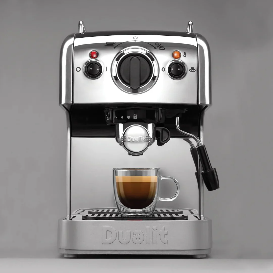 Dualit 3 in 1 Coffee Machine in Chrome - Image 3