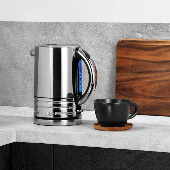 Dualit Architect Kettle in Black & Brushed Steel - Image 3