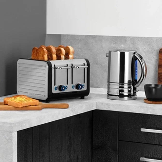 Dualit Architect Kettle in Black & Brushed Steel - Image 4