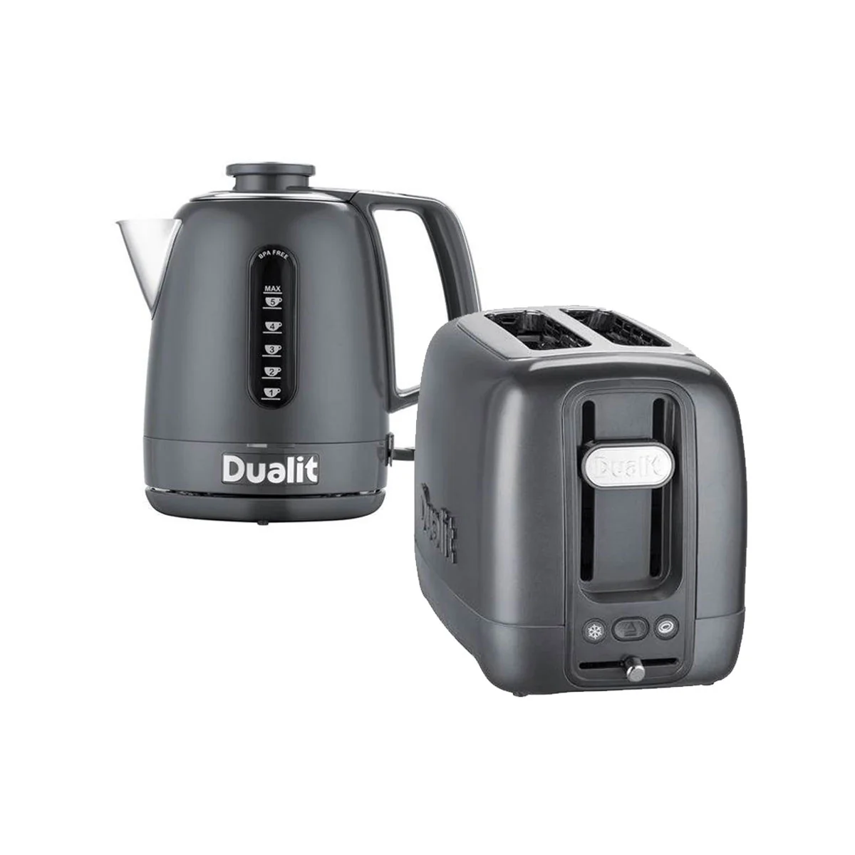 Dualit Domus Kettle & 2-Slice Toaster Set
