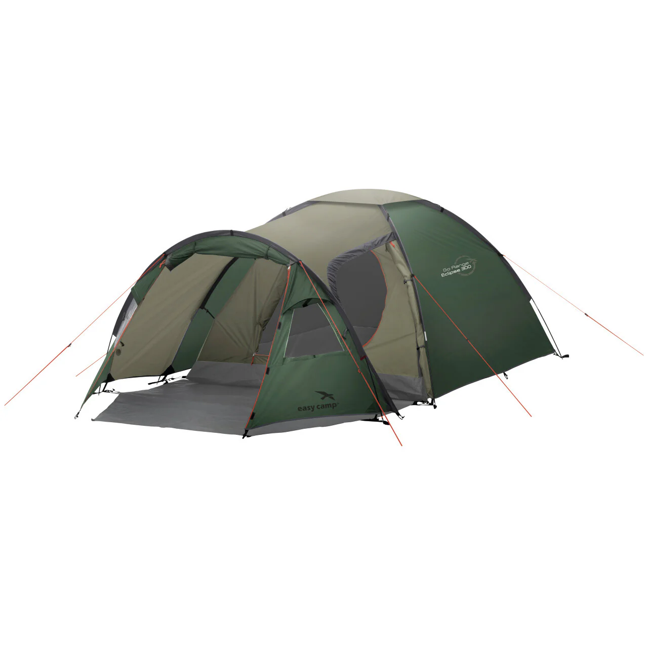 Easy Camp Eclipse 300 Tent, 3-Person in Rustic Green