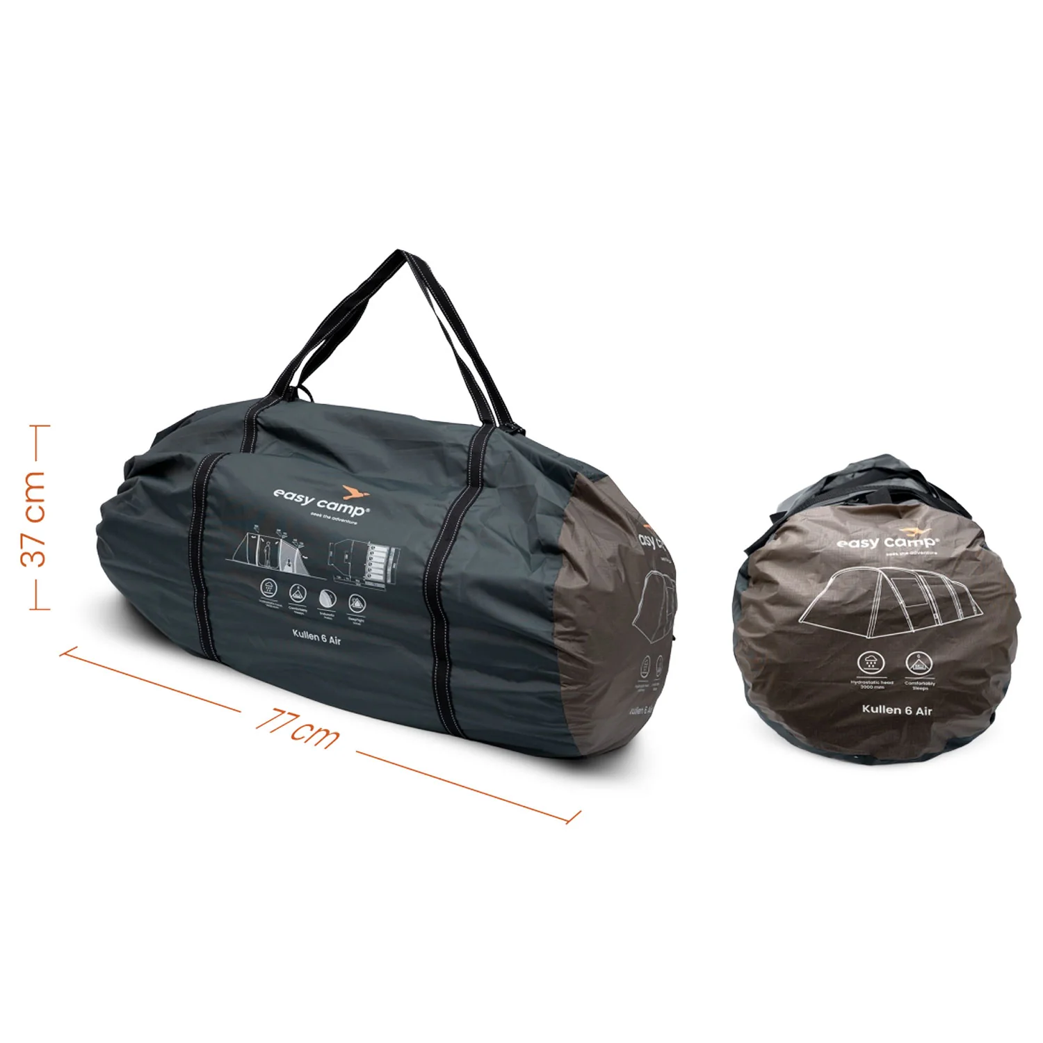 Easy Camp Kullen 6 Air 6-Person Tent - Image 7