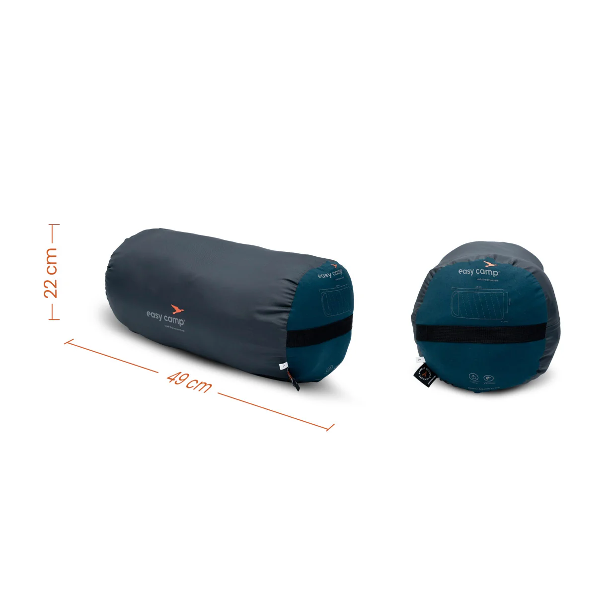 Easy Camp Raven I Square XL Sleeping Bag  5°C - Image 4