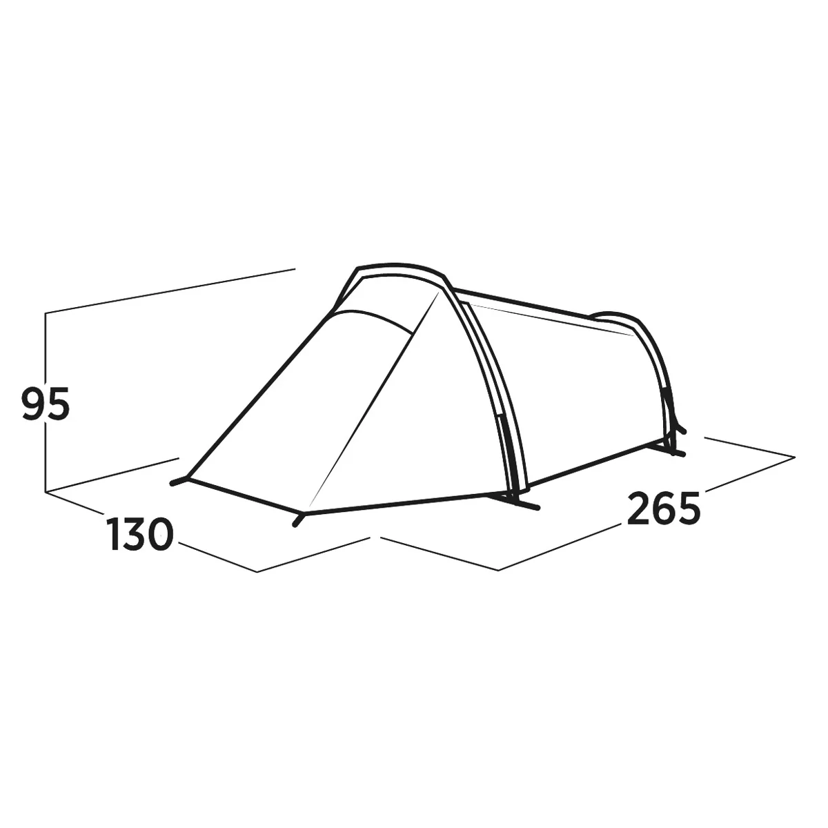 Easy Camp Sarek 1, 1-Person Tent - Image 3