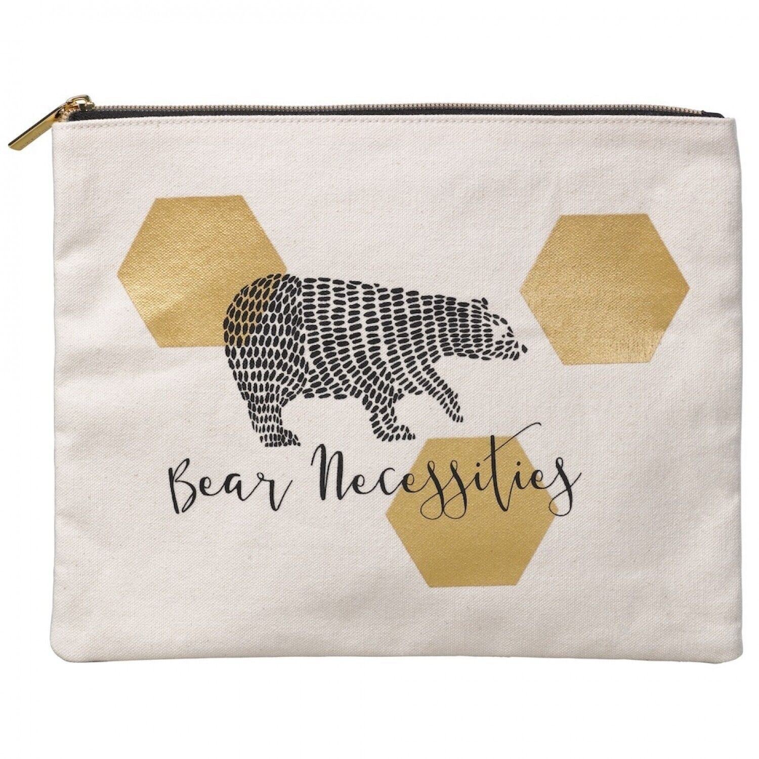 Folklore Large Canvas Pouch