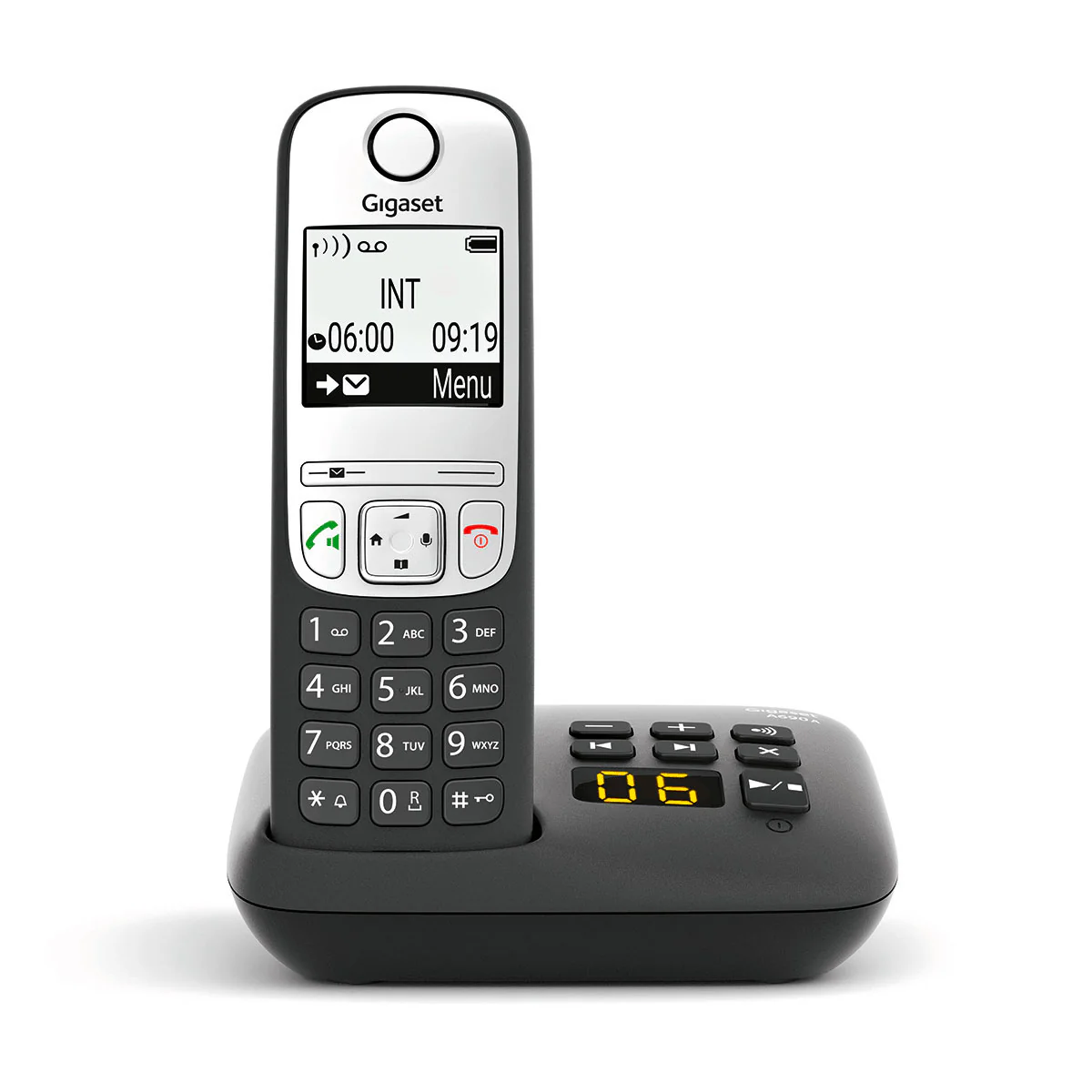 Gigaset A690A Cordless Phone, Trio Handset with Answer Machine - Image 2