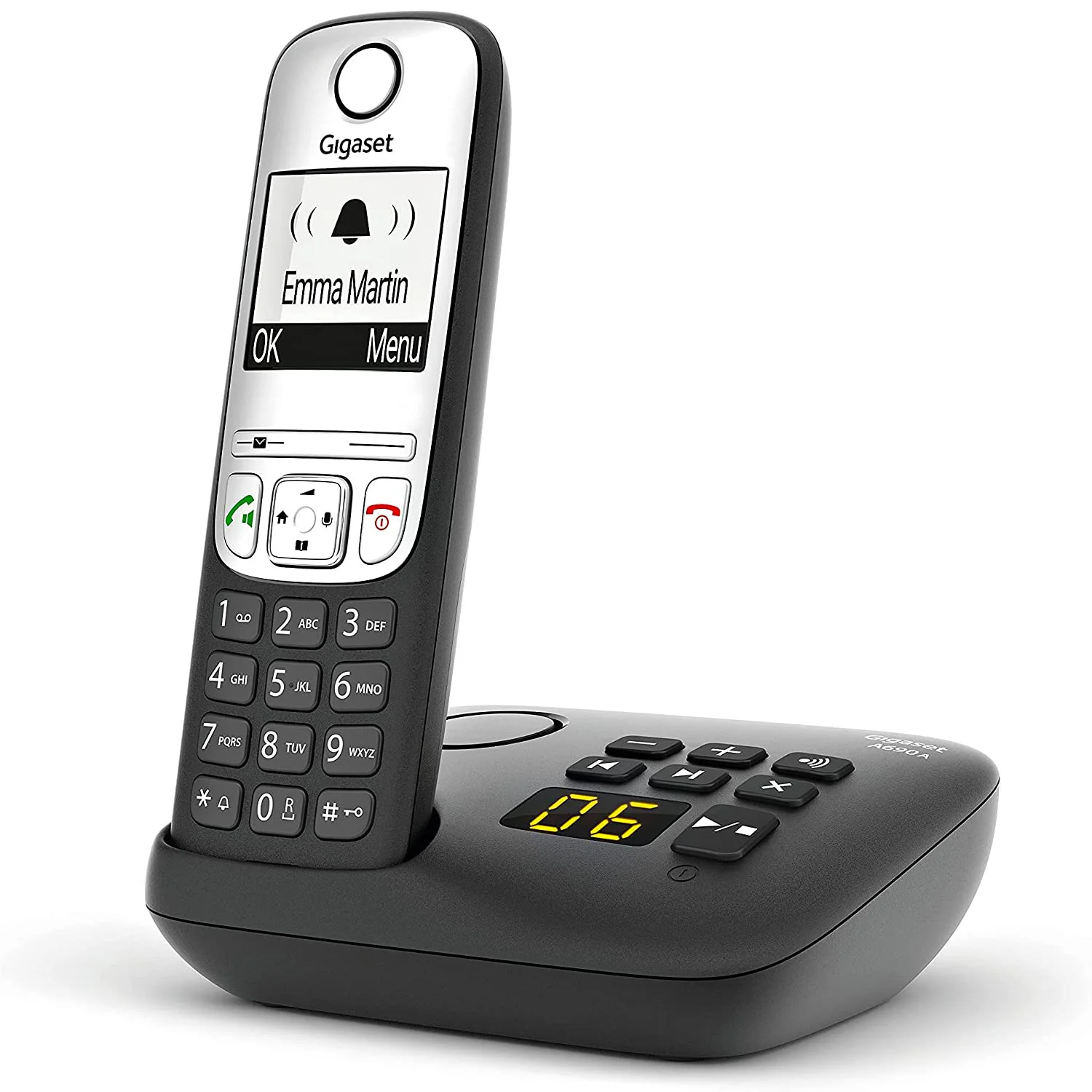 Gigaset A690A Long Range Cordless Phones, Trio Handset - Image 6