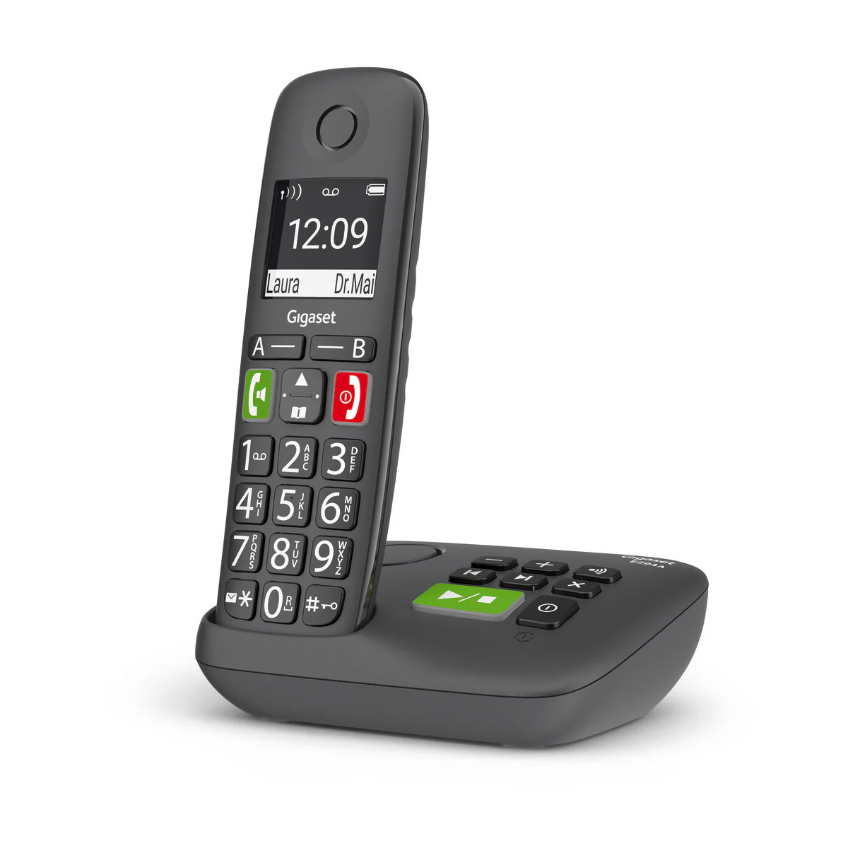 Gigaset E290A Big Button Cordless Phone, Twin Handset - Image 3