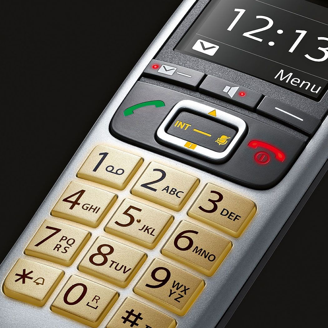Gigaset E560A Trio Big Button Cordless Phone with Long Range - Image 6