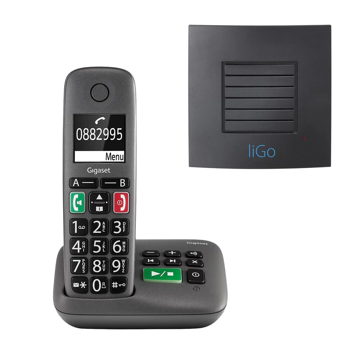 Gigaset Easy A Big Button Cordless Phone with Long Range