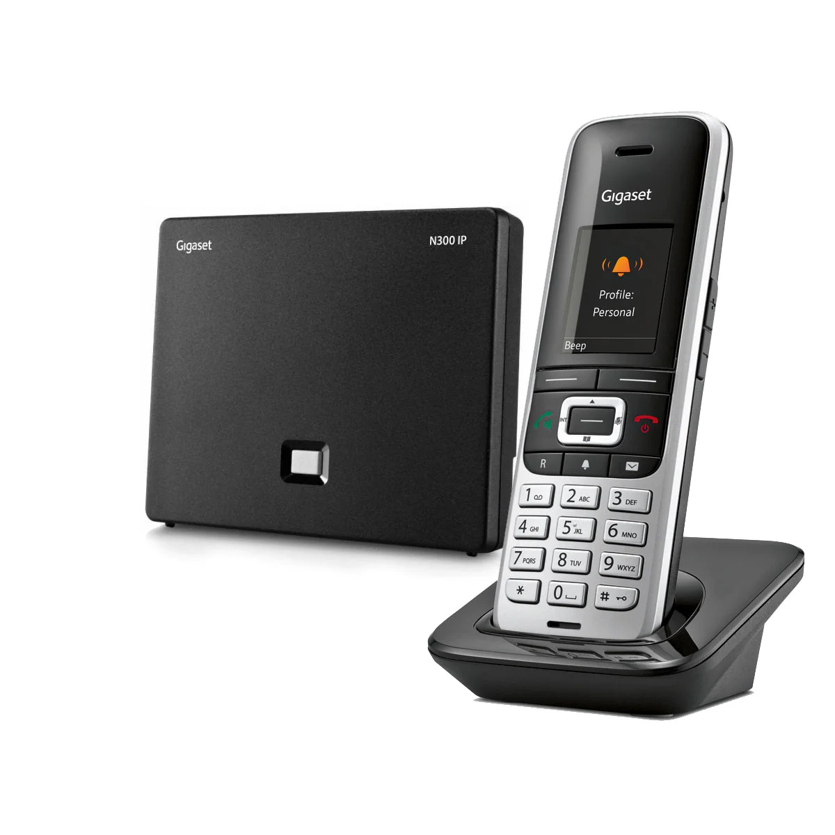 Gigaset Premium 100A VoIP Cordless Phone, Single Handset