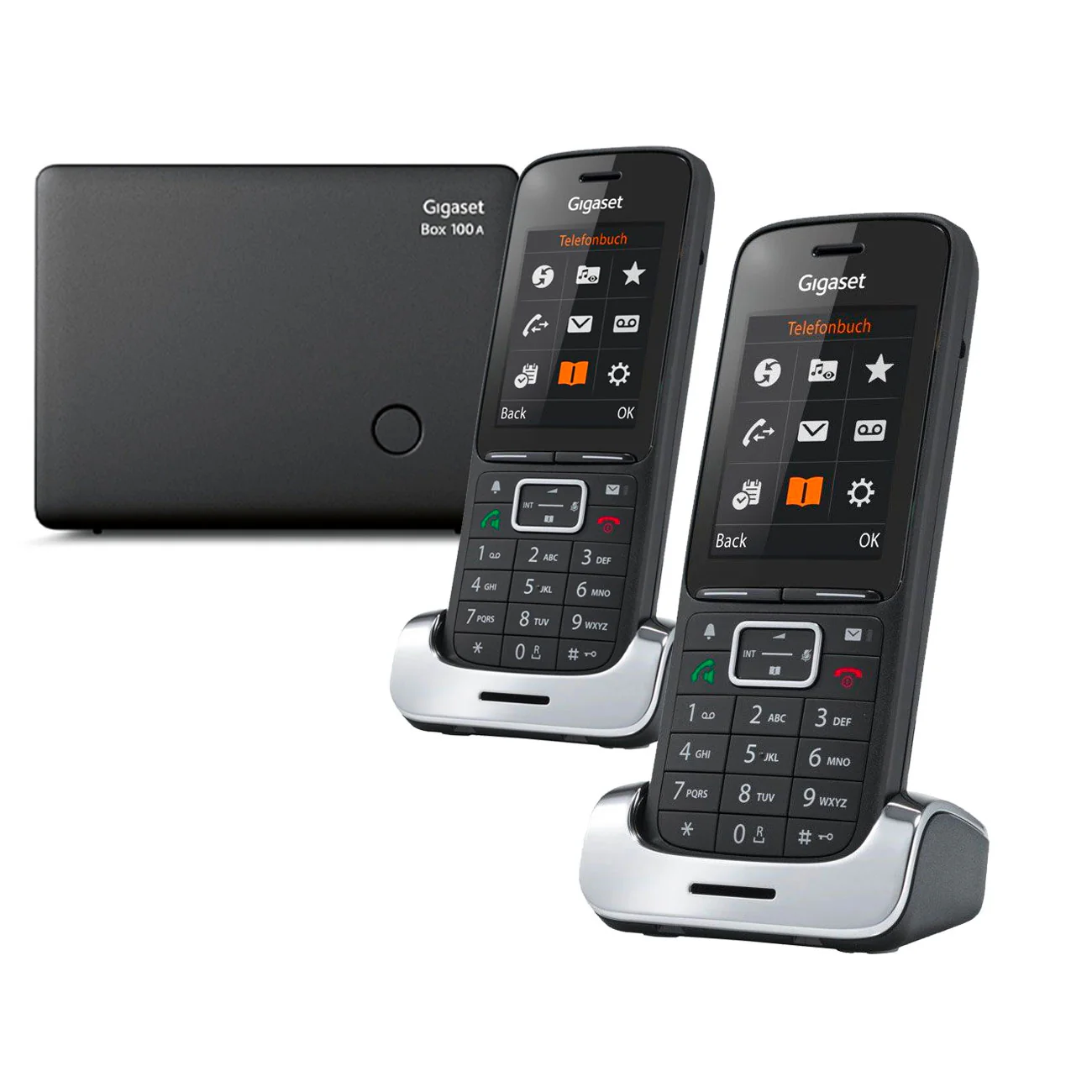 Gigaset Premium 300A Cordless Phone, Twin Handset