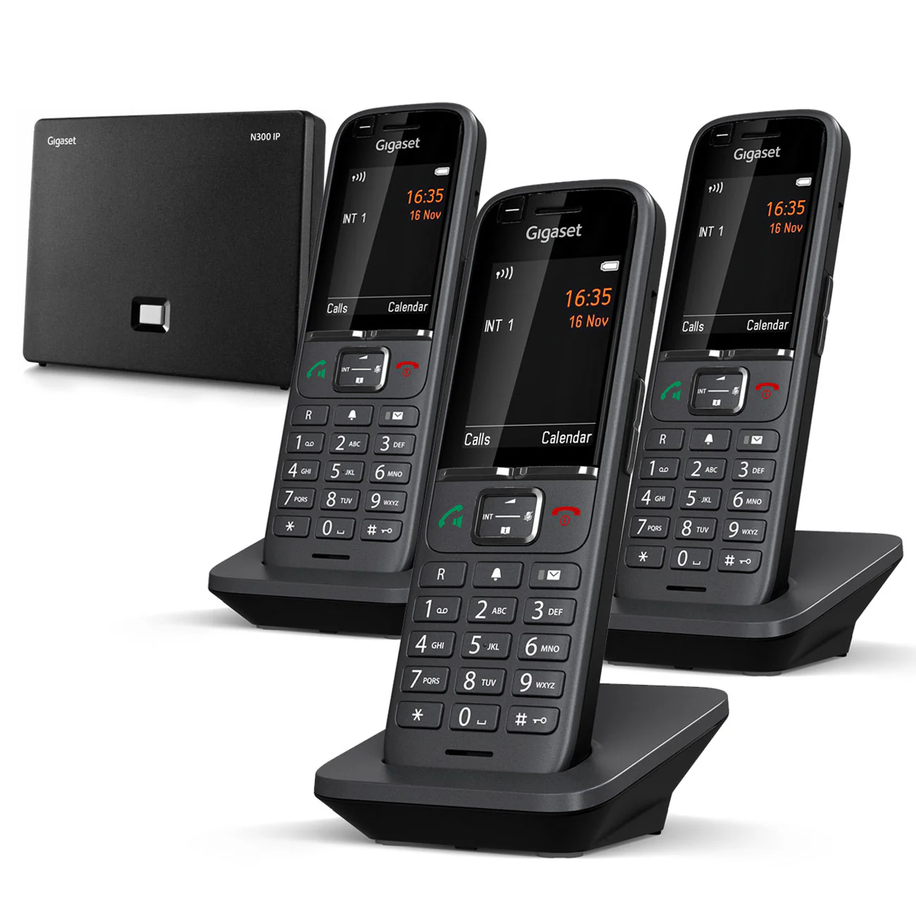 Gigaset Premium S700 Long Range Cordless Phone, Trio Handset - Image 2