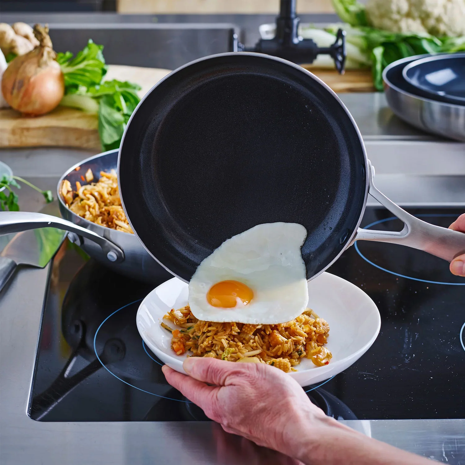 GreenPan Geneva Frypan 20cm - Image 3