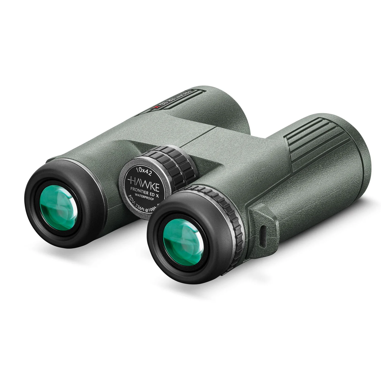Hawke Frontier HD X 10x42 Binoculars - Green - Image 2