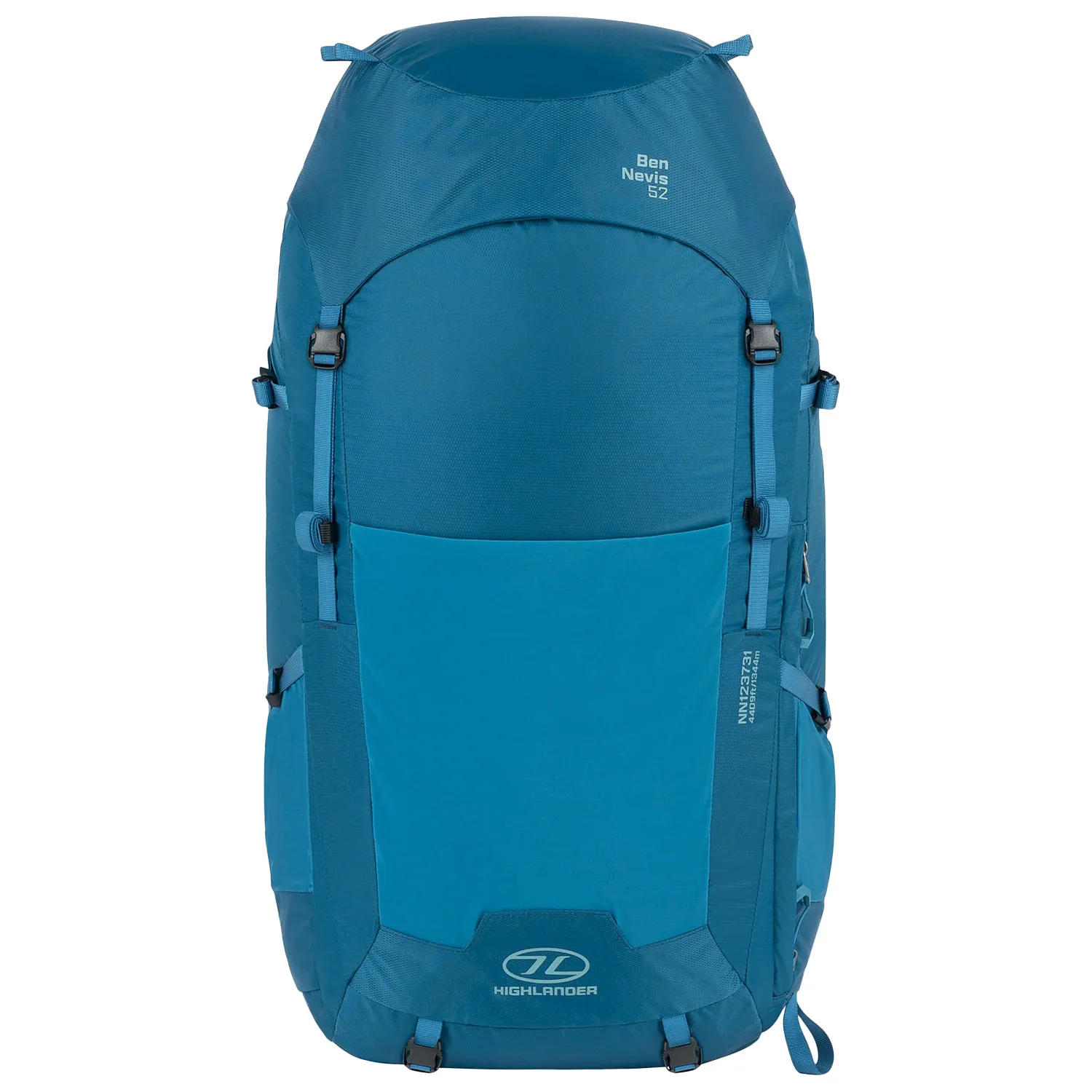Highlander Ben Nevis 52L Men's Backpack - Petrol Blue