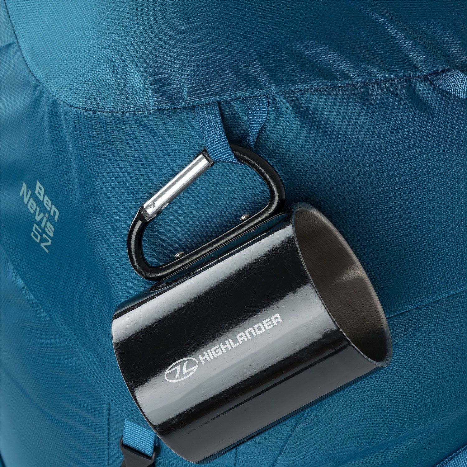 Highlander Ben Nevis 52L Men's Backpack - Petrol Blue - Image 15