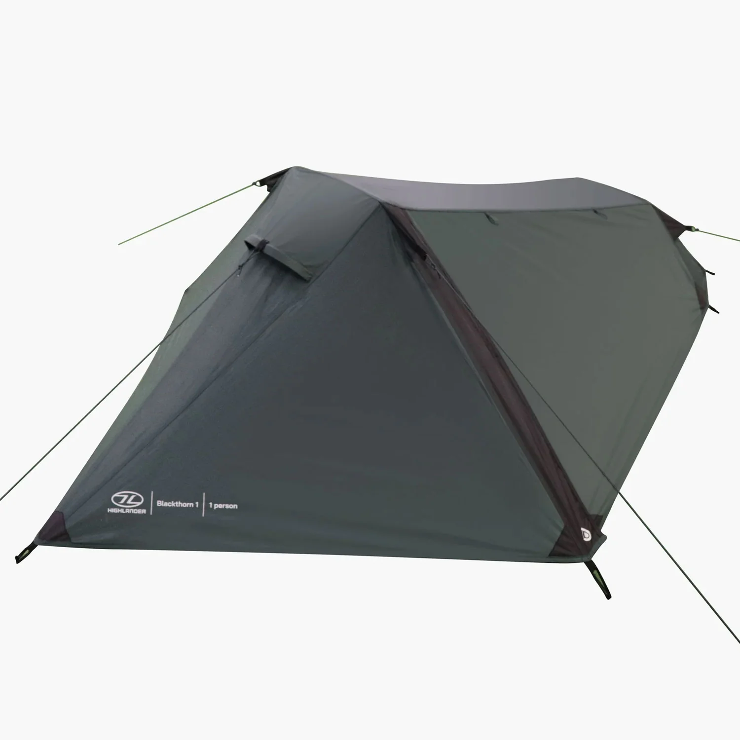 Highlander Blackthorn 1-Person Tent Gen 2 - Scarab Green - Image 3