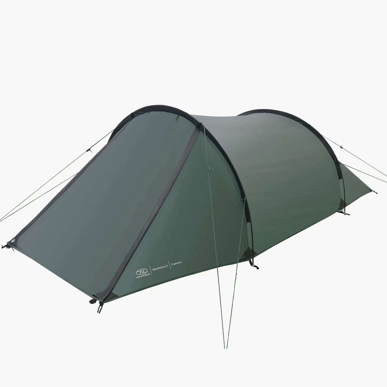 Highlander Blackthorn 2-Person Tent Gen 2 - Scarab Green - Image 2