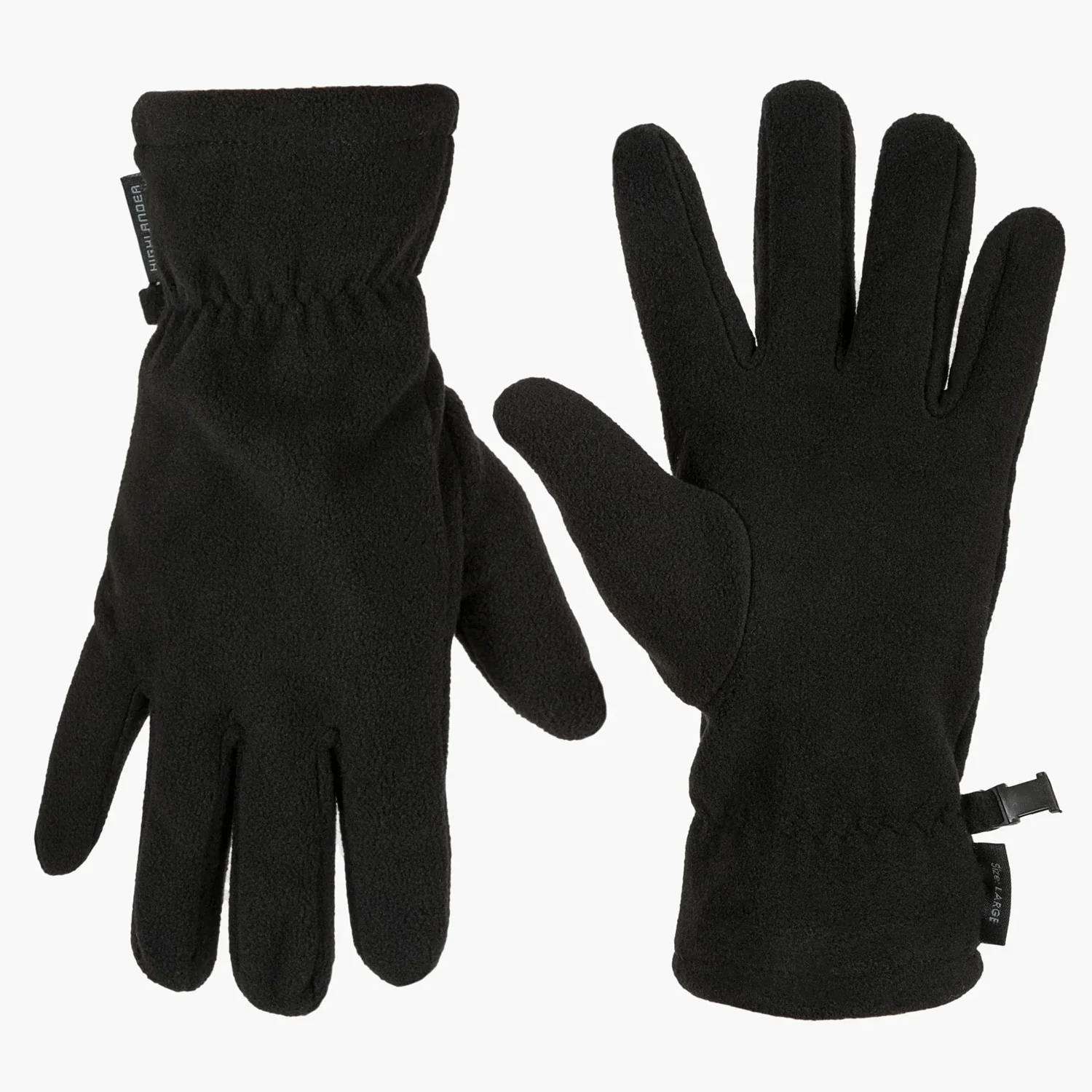 Highlander Fleece Gloves | Black