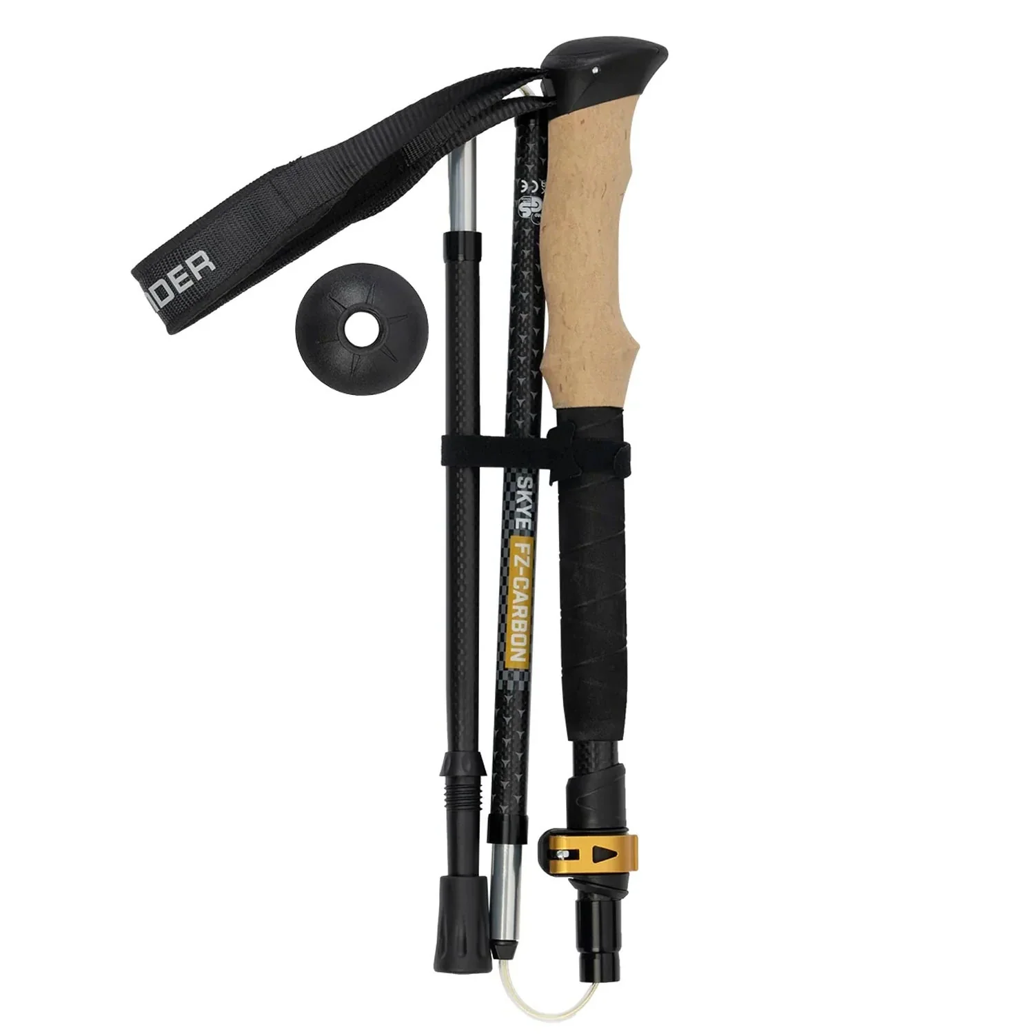 Highlander Skye Carbon FZ Walking Pole (Pair) - Image 2
