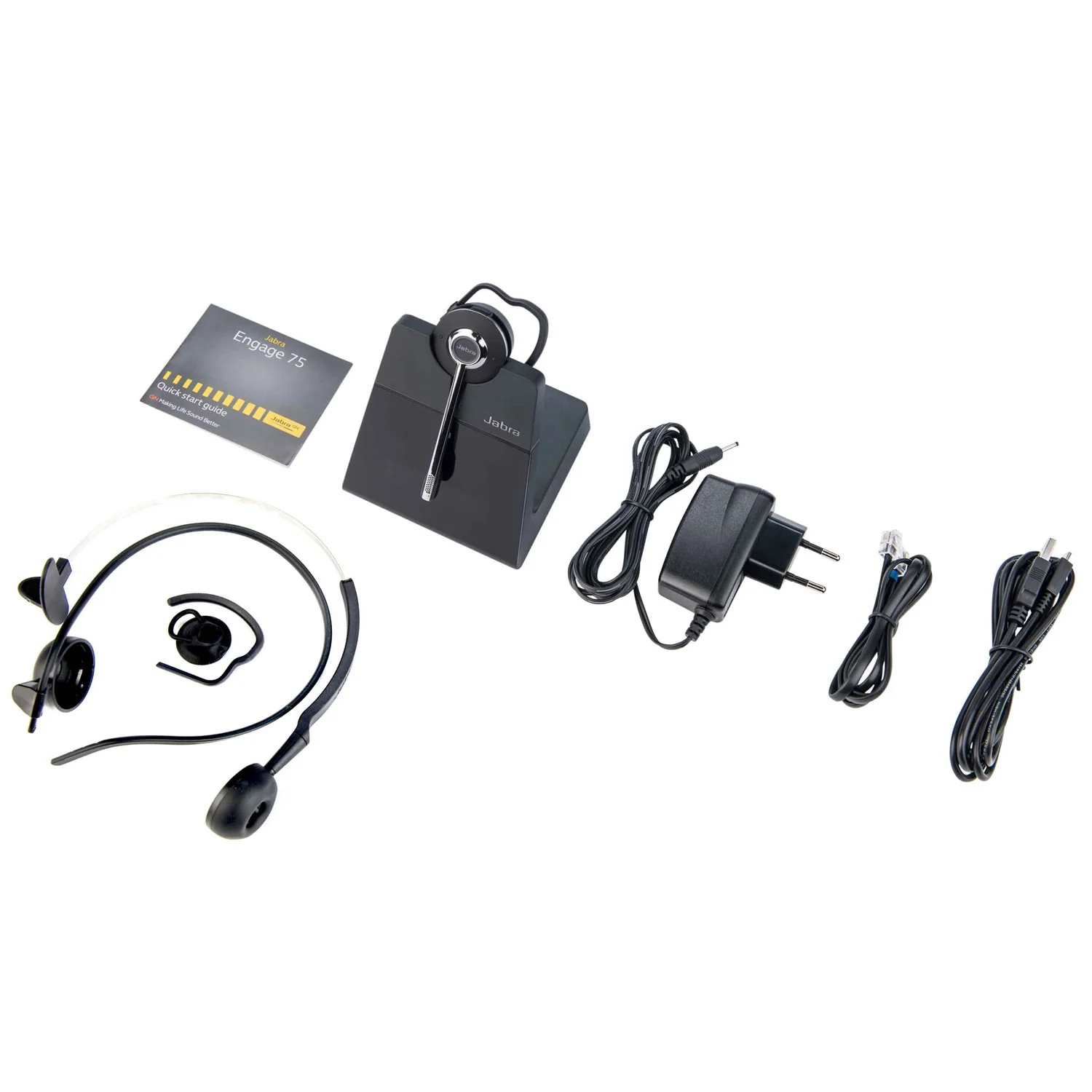 Jabra Engage 75 Convertible Wireless Headset - Image 4