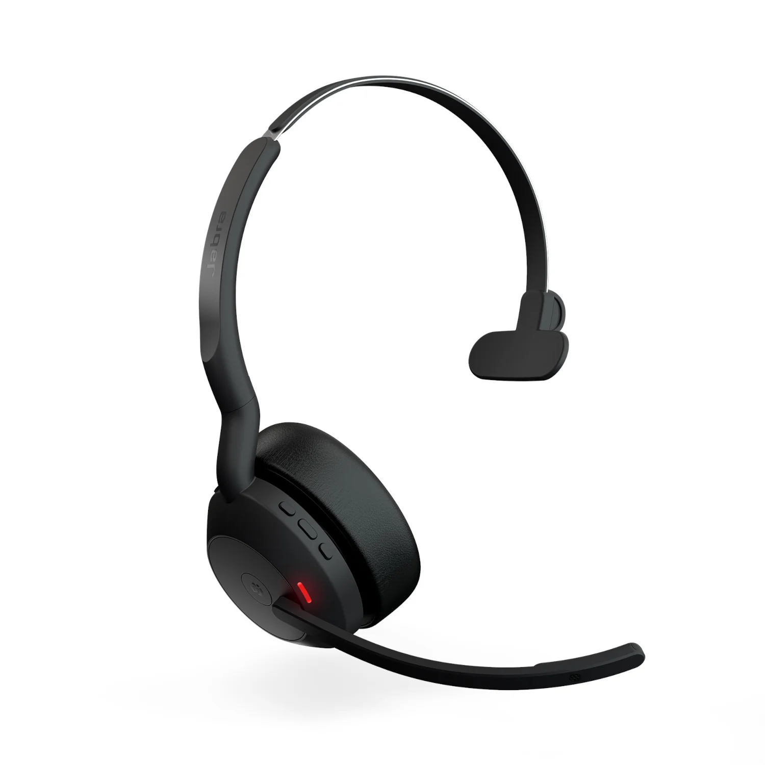 Jabra Evolve2 55 USB-A MS Mono Wireless headset in Black with Charging Stand - Image 2