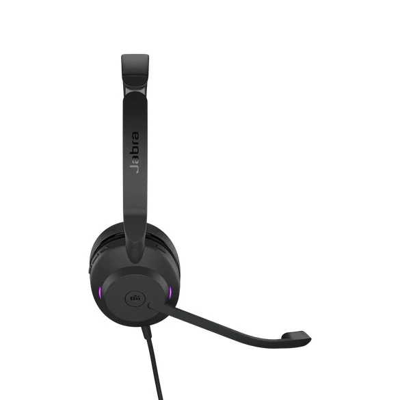 Jabra Evolve2 30 Stereo USB-C MS Corded Headset - Image 4