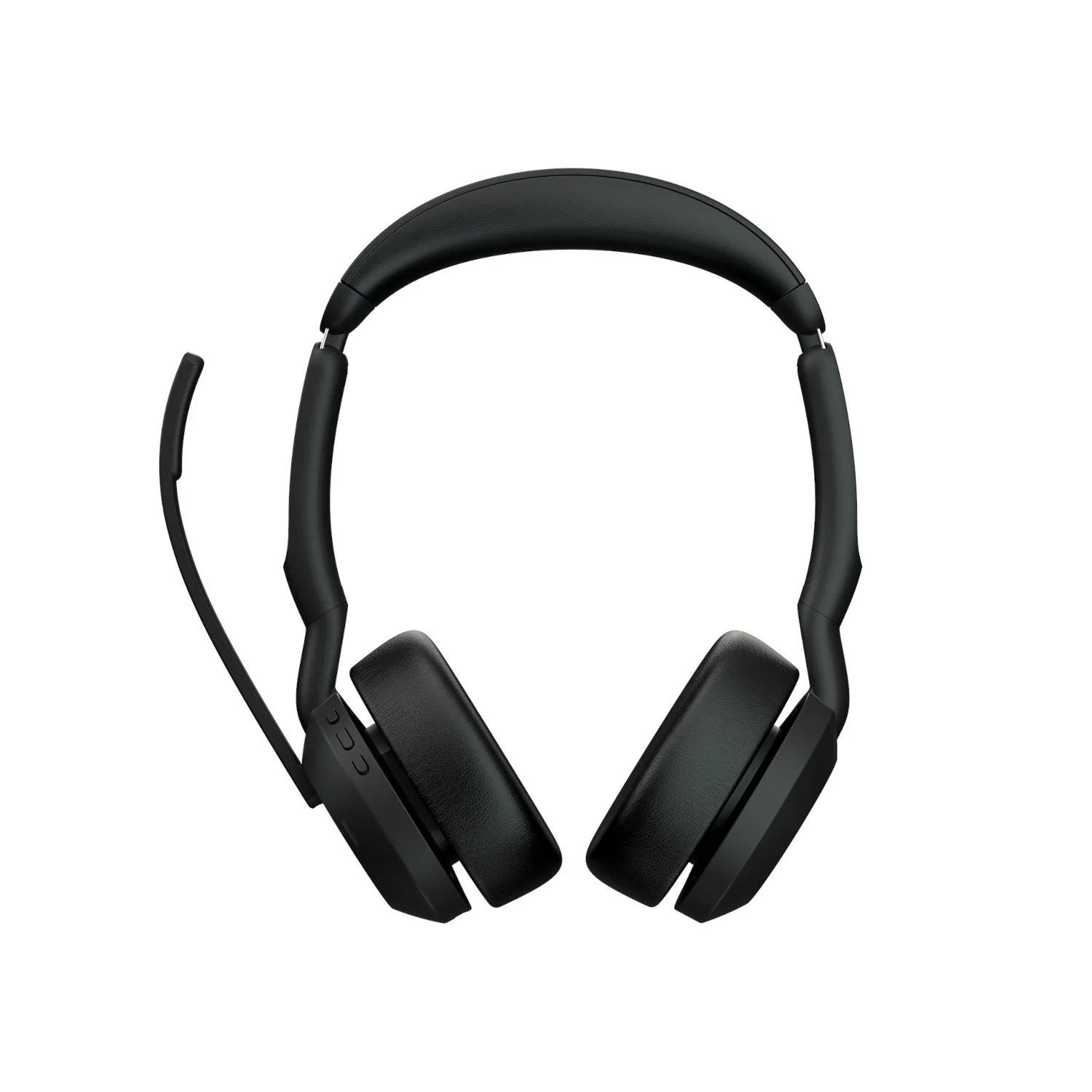 Jabra Evolve2 55 USB-C UC Stereo Wireless headset in Black with Jabra Link 380 - Image 2