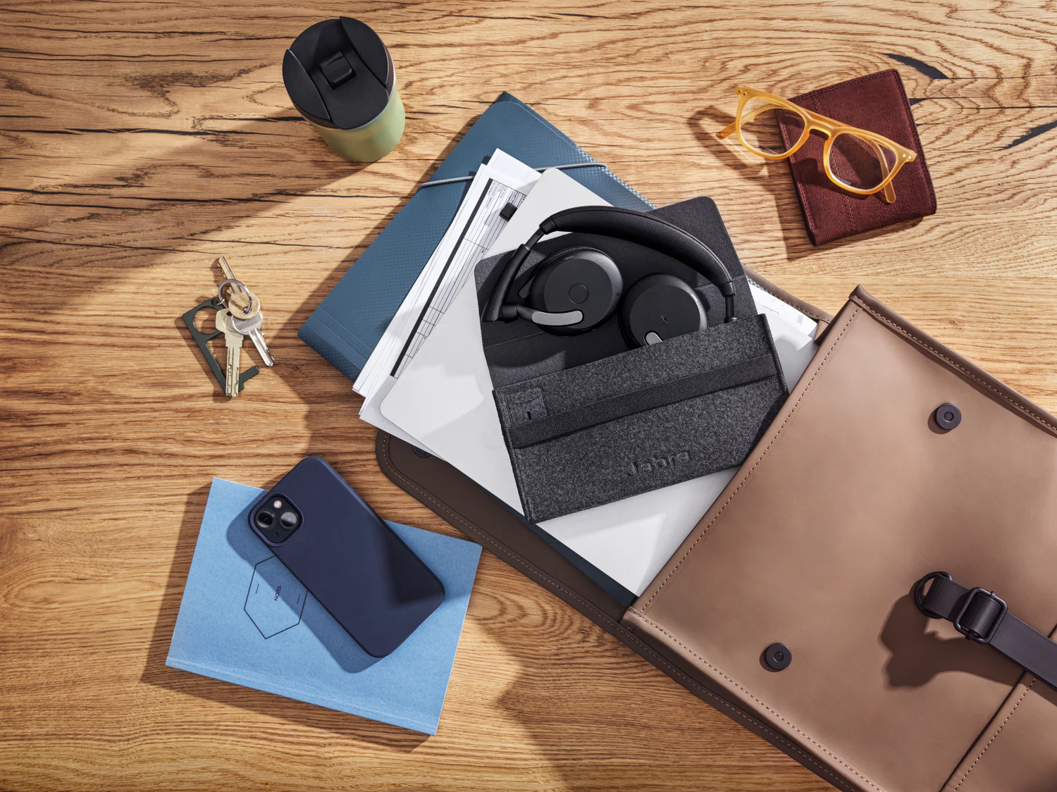 Jabra Evolve2 65 Flex USB-A UC Stereo Wireless Headset in Black with Jabra Link380 - Image 4