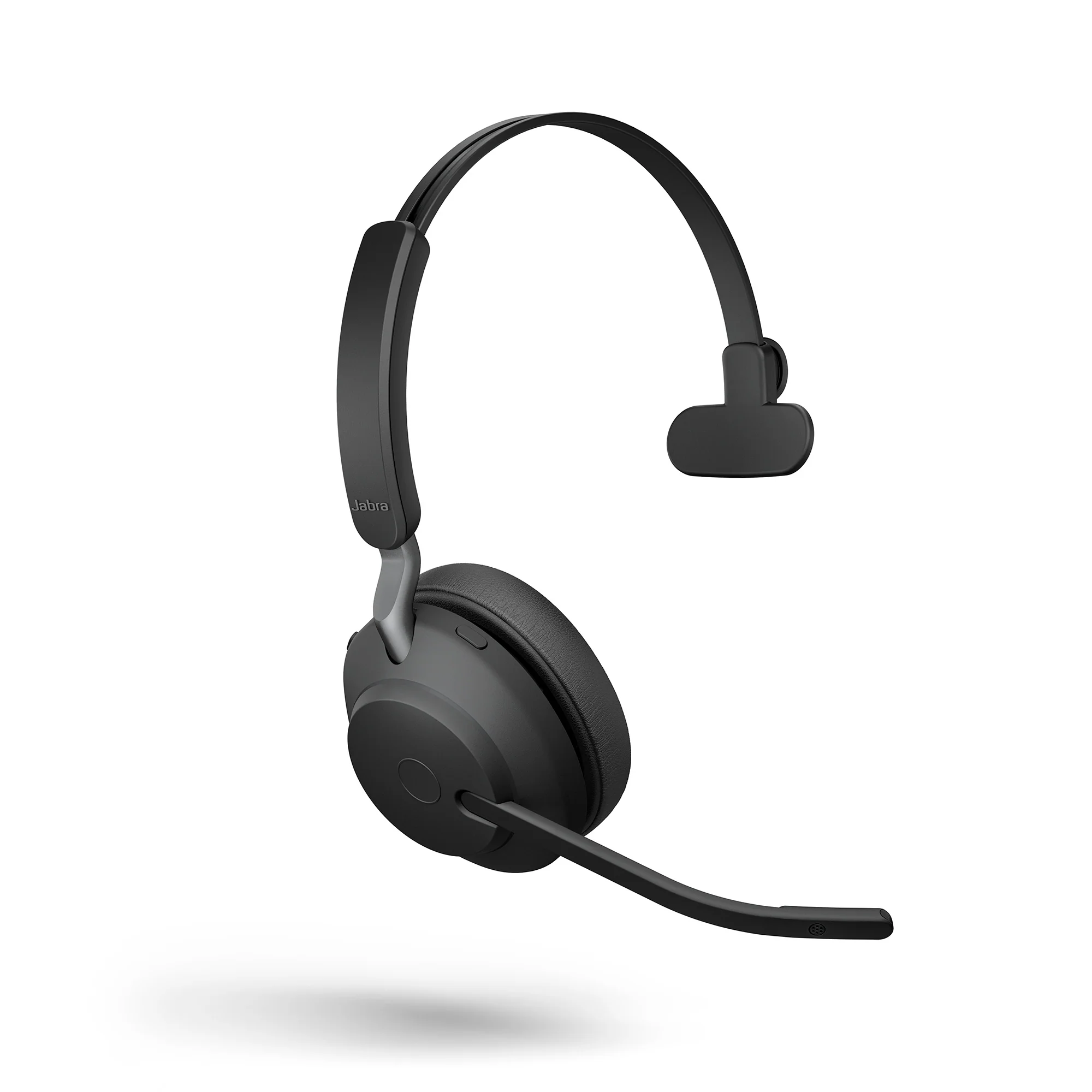 Jabra Evolve2 65 USB-A UC Mono Wireless Headset in Black with Desk Stand - Image 2