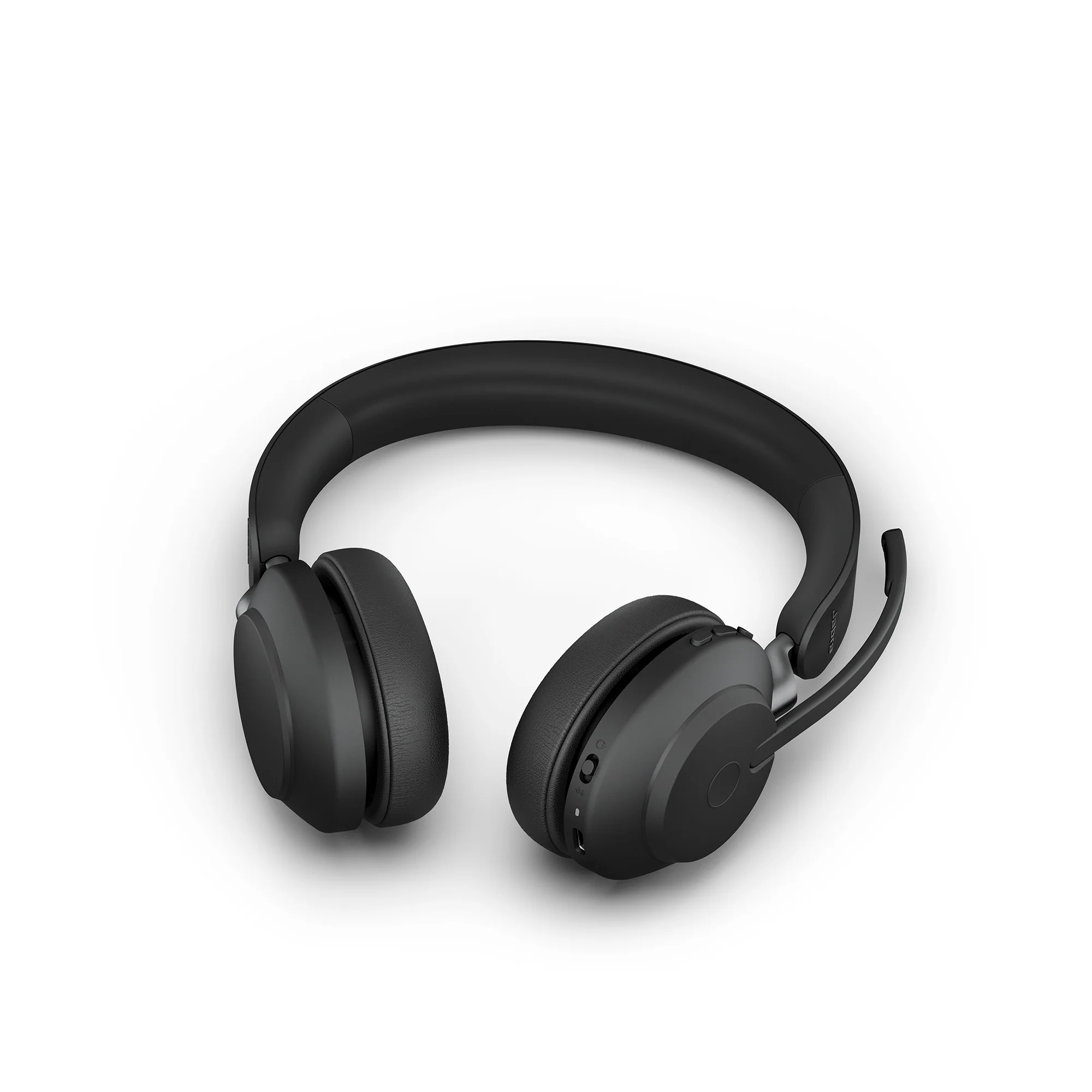Jabra Evolve2 65 USB-A UC Stereo Wireless Headset in Black with Desk Stand - Image 5