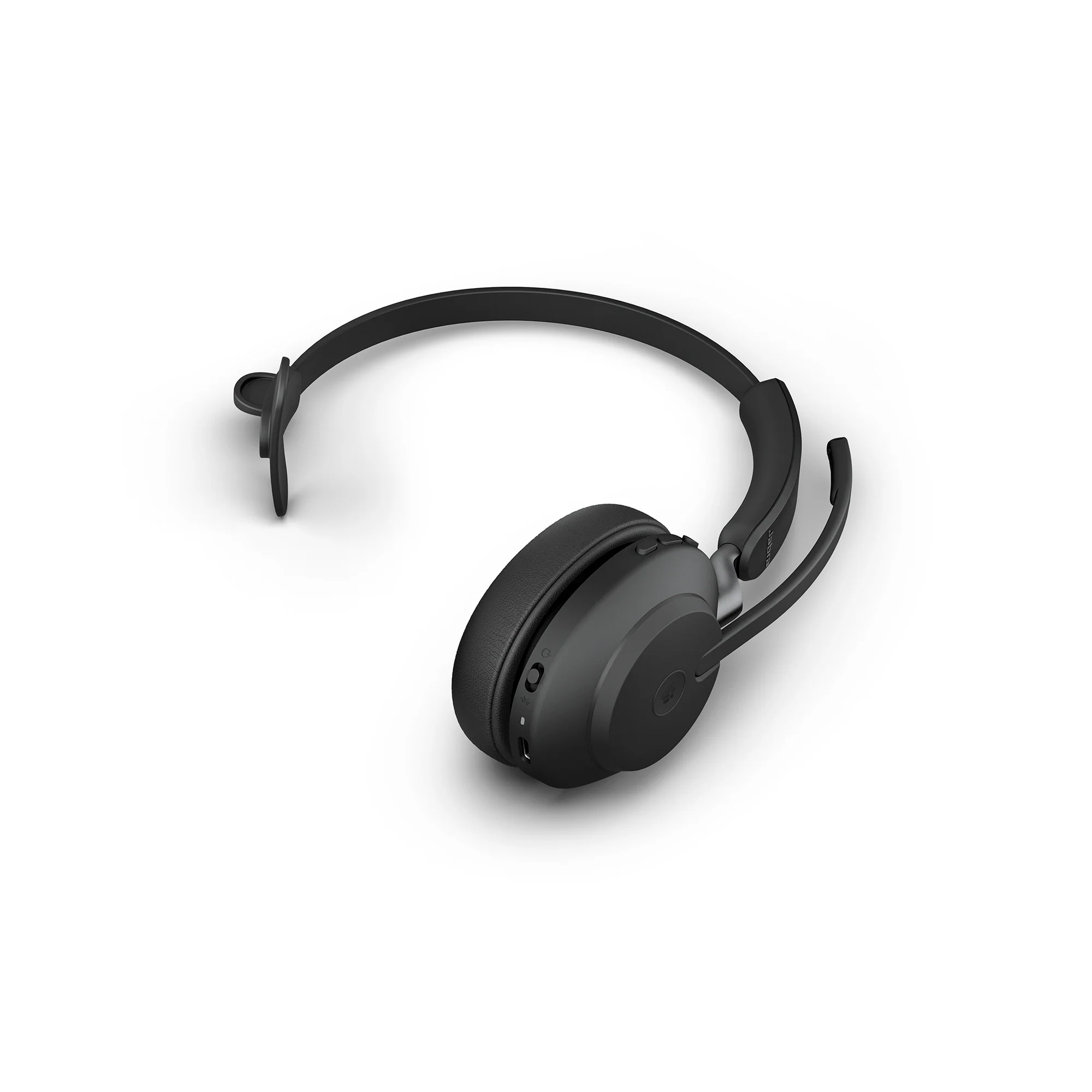 Jabra Evolve2 65 USB-C MS Mono Wireless Headset in Black with Jabra Link380 - Image 3