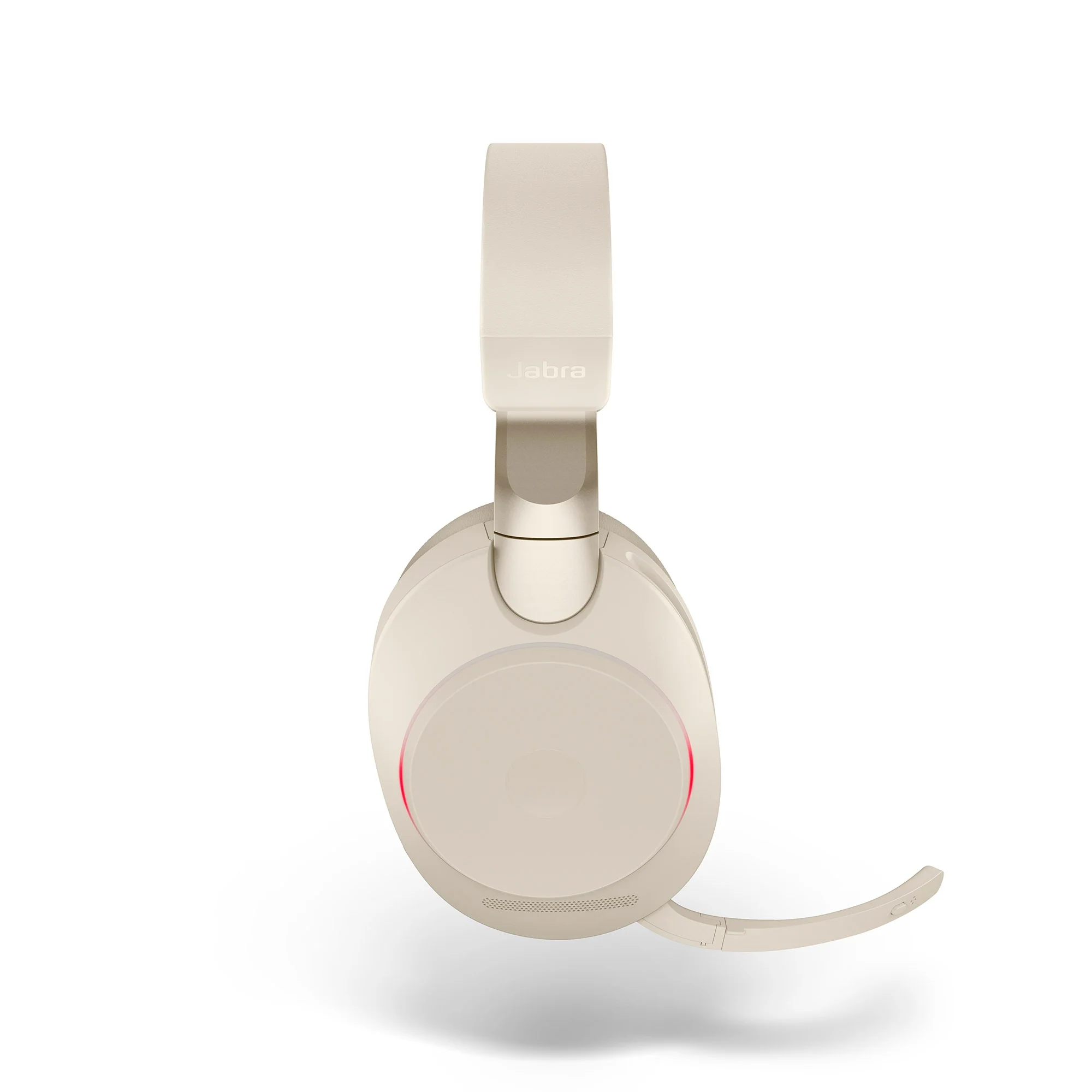 Jabra Evolve2 85 USB-A UC Stereo Wireless Headset in Beige with Jabra Link380 - Image 3