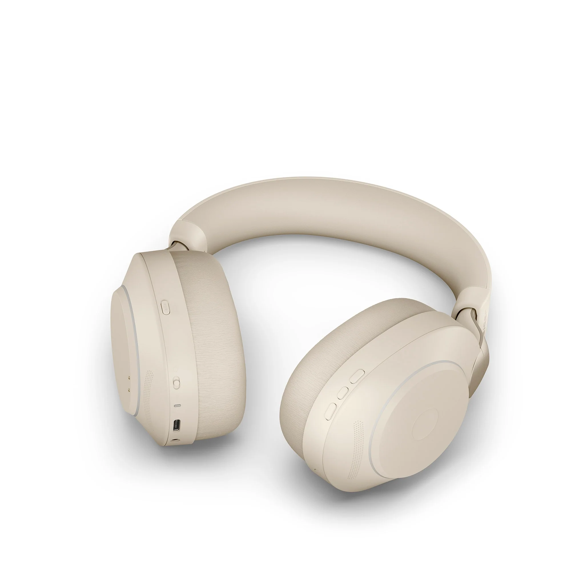Jabra Evolve2 85 USB-A UC Stereo Wireless Headset in Beige with Jabra Link380 - Image 5