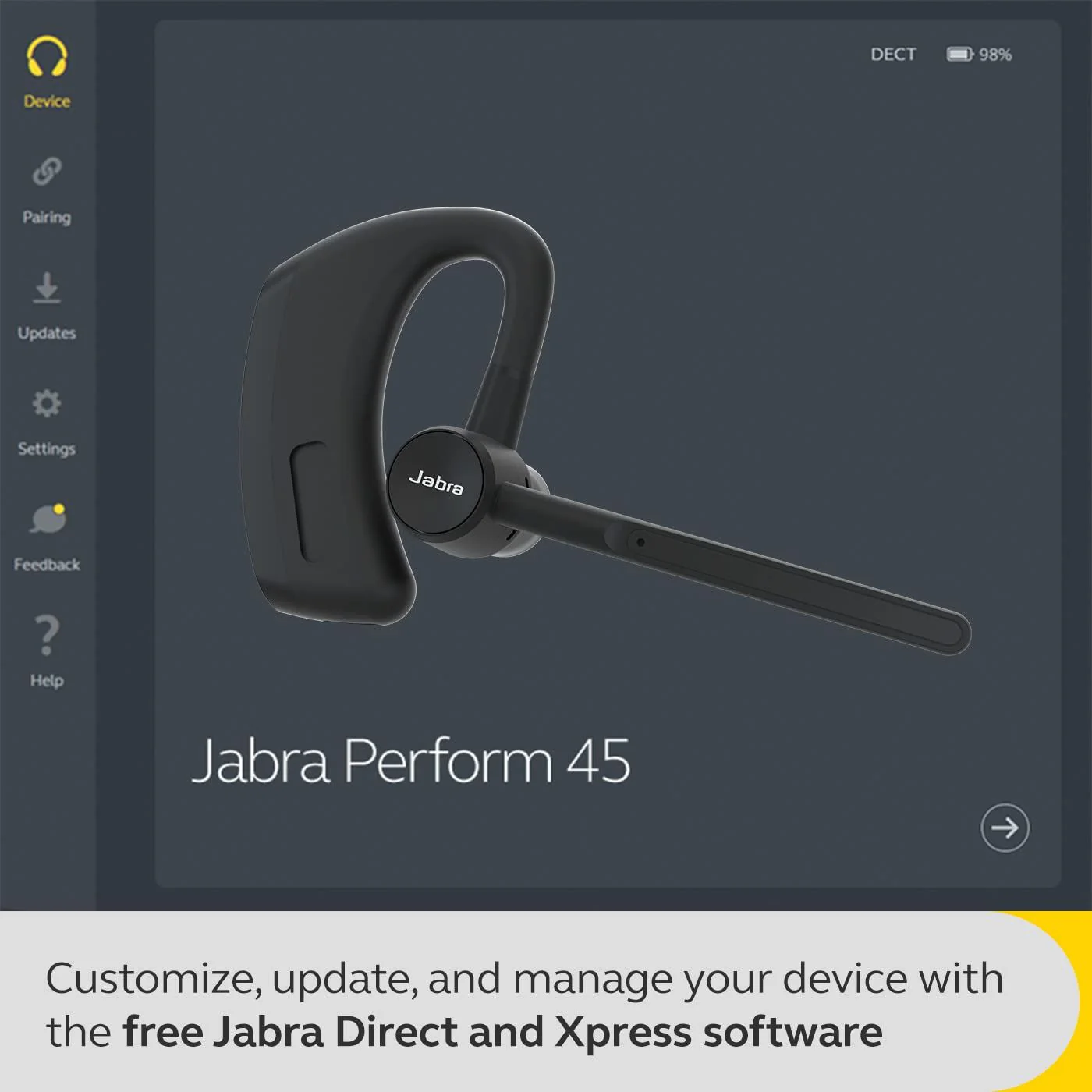 Jabra Perform 45 Headset - Image 9