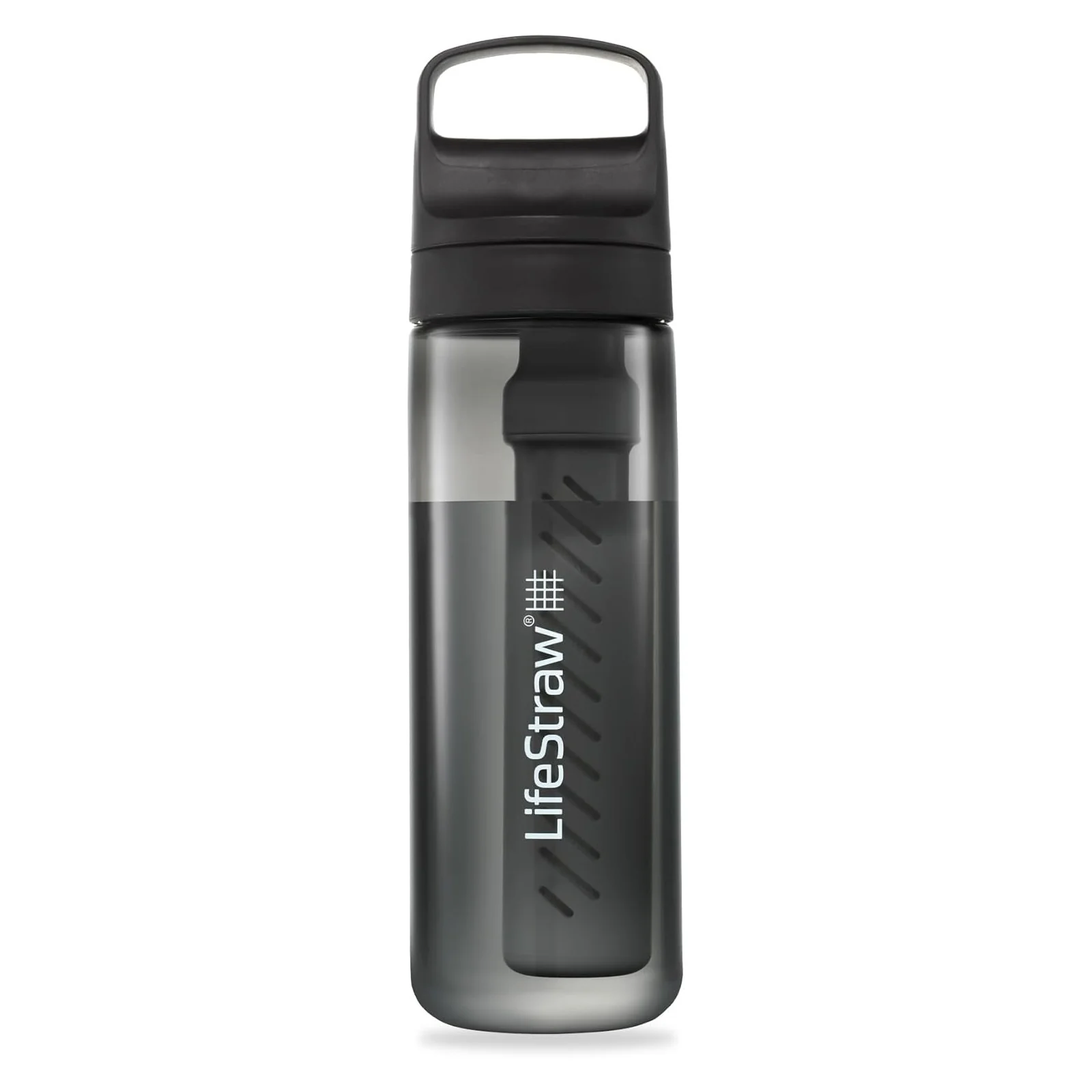 LifeStraw Go 2.0 Water Filter Bottle 650ml - Nordic Noir