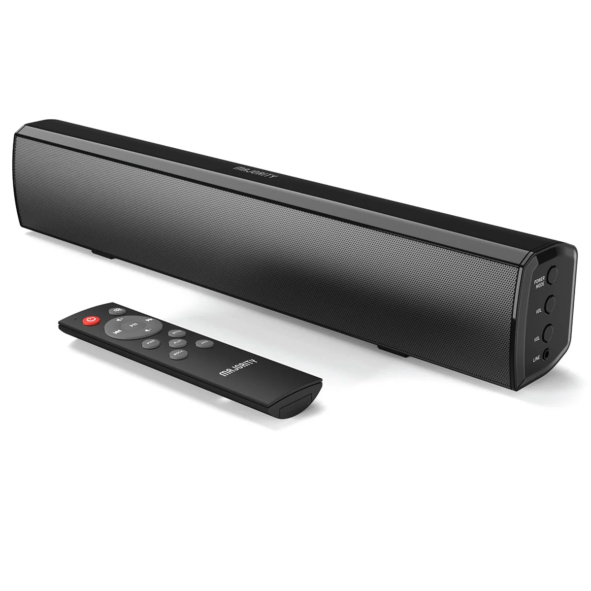 Majority Bowfell Bluetooth Soundbar for TV & Computer - Black