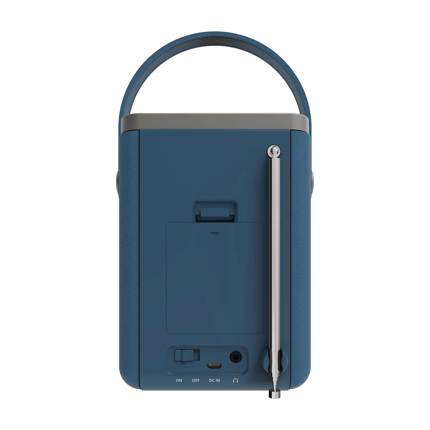 Majority Little Shelford Portable DAB/DAB+ FM Radio Bluetooth Alarm & Sleep Timer Blue & Grey - Image 4