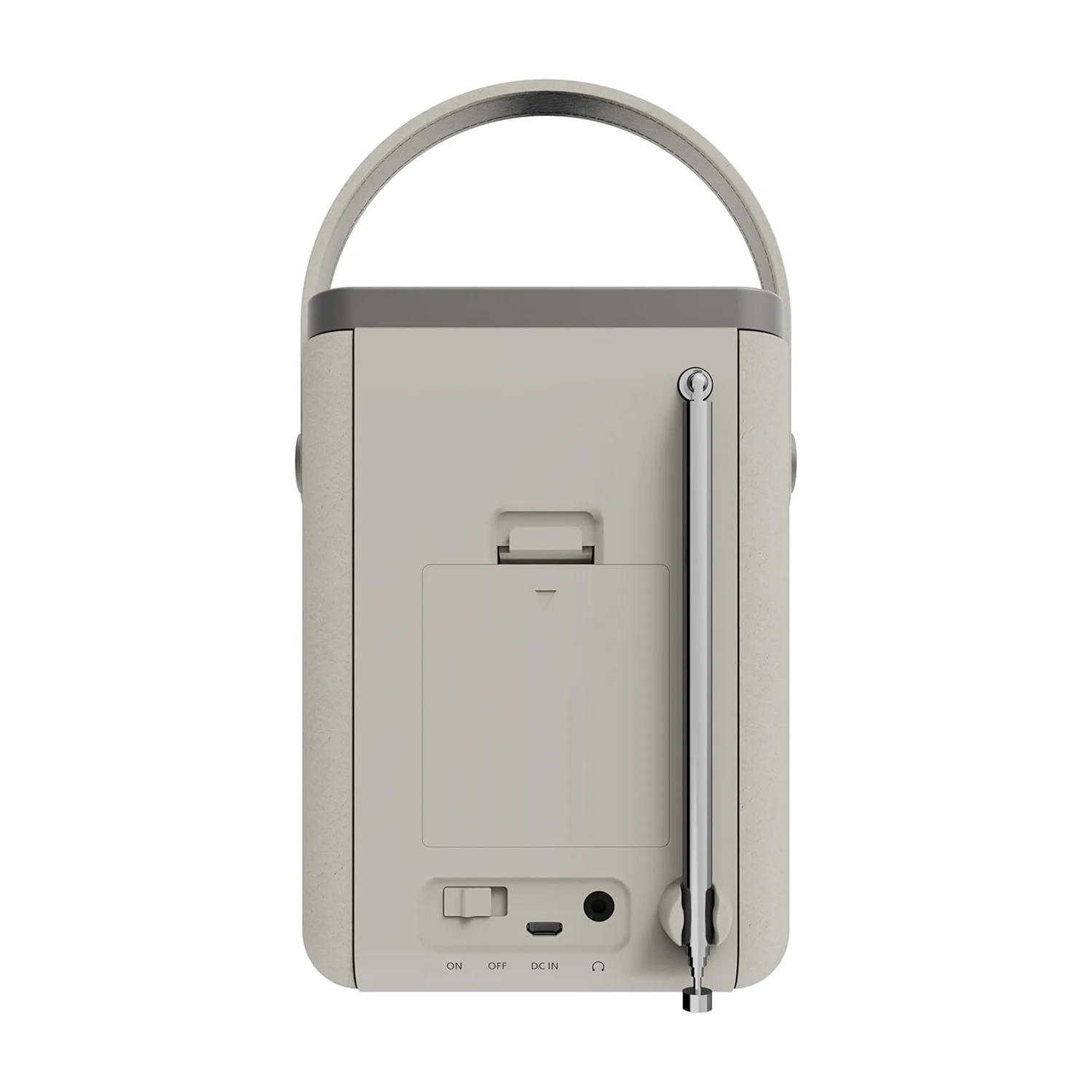 Majority Little Shelford Portable DAB/DAB+ FM Radio Bluetooth Alarm & Sleep Timer Cream & Grey - Image 4