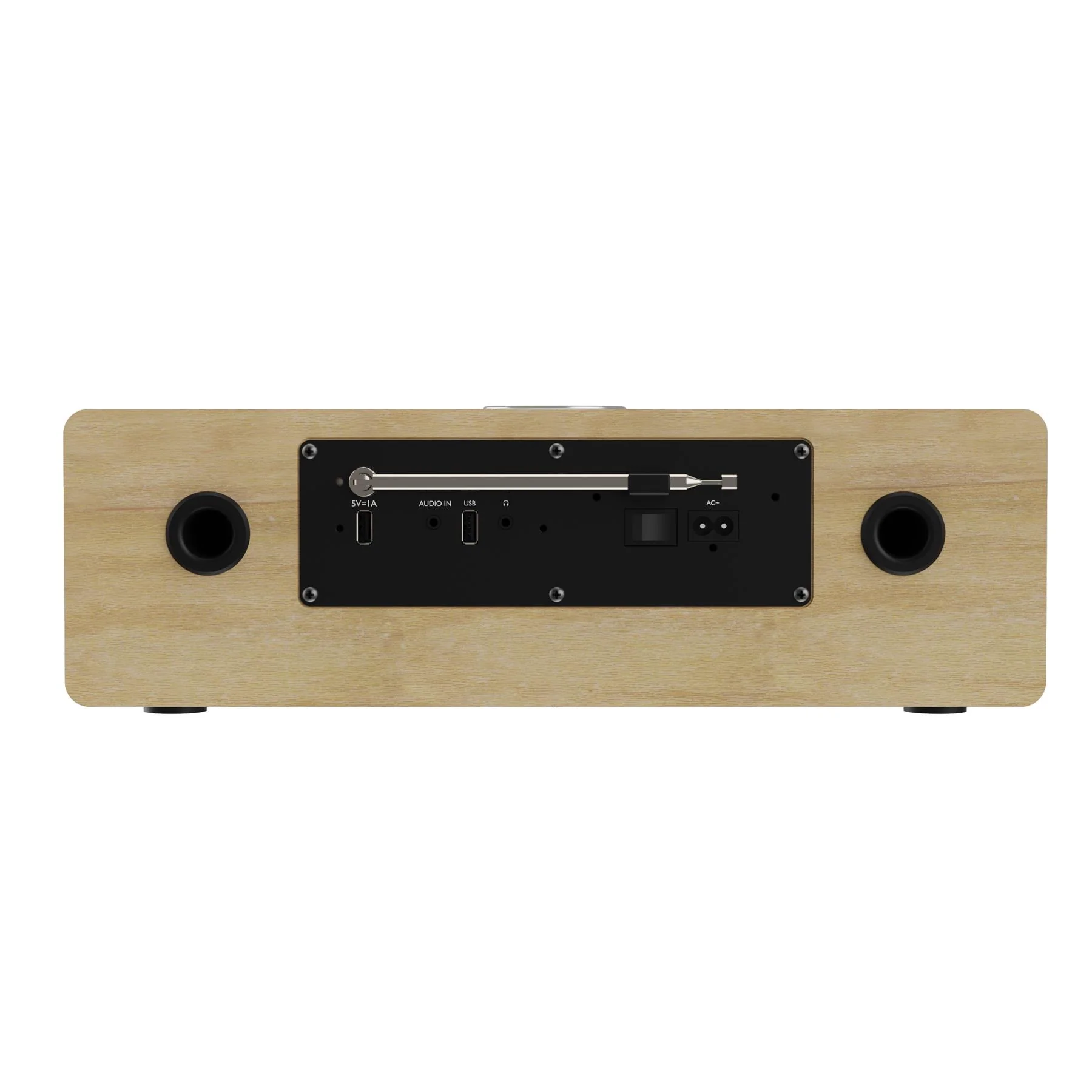Majority Oakington Bluetooth Hi-Fi Compact Stereo System FM DAB Radio & CD Player Oak - Image 3