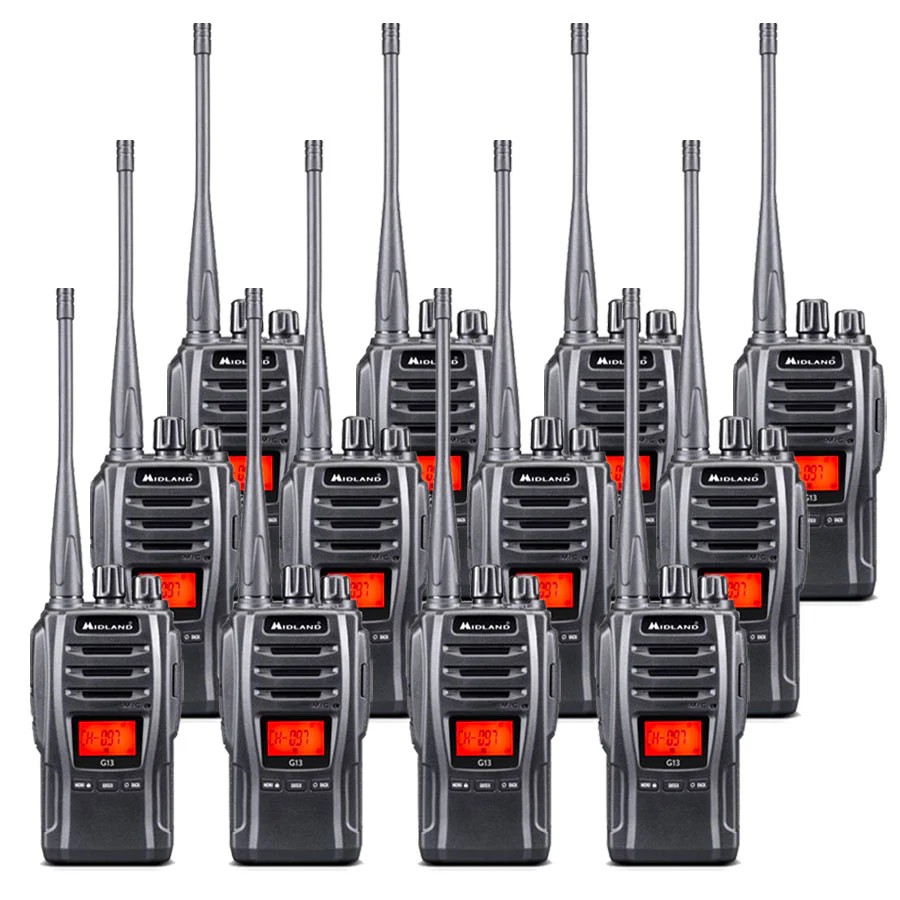 Midland G13 Twelve Pack License Free Walkie Talkie