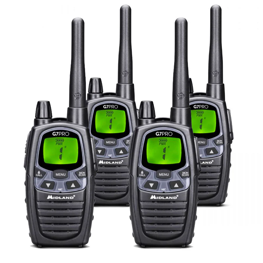 Midland G7 Pro Quad Walkie Talkie