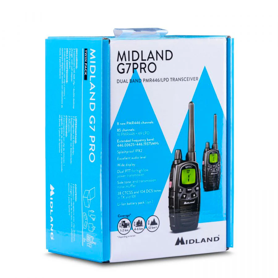 Midland G7 Pro Ten Pack Walkie Talkie - Image 6