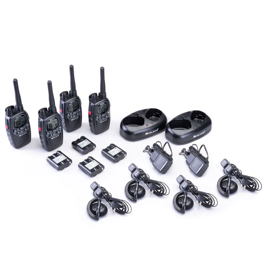 Midland G7 Pro Work Edition Quad Pack Two Way Radios - Image 5
